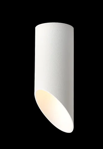 Светильник накладной CLT 039PL150 WH-WH Crystal Lux белый 1 лампа, основание белое в стиле хай-тек современный круглый фото 2
